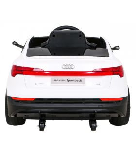 Voiture électrique 12V Audi E-Tron Sportback Blanche- Pack Luxe