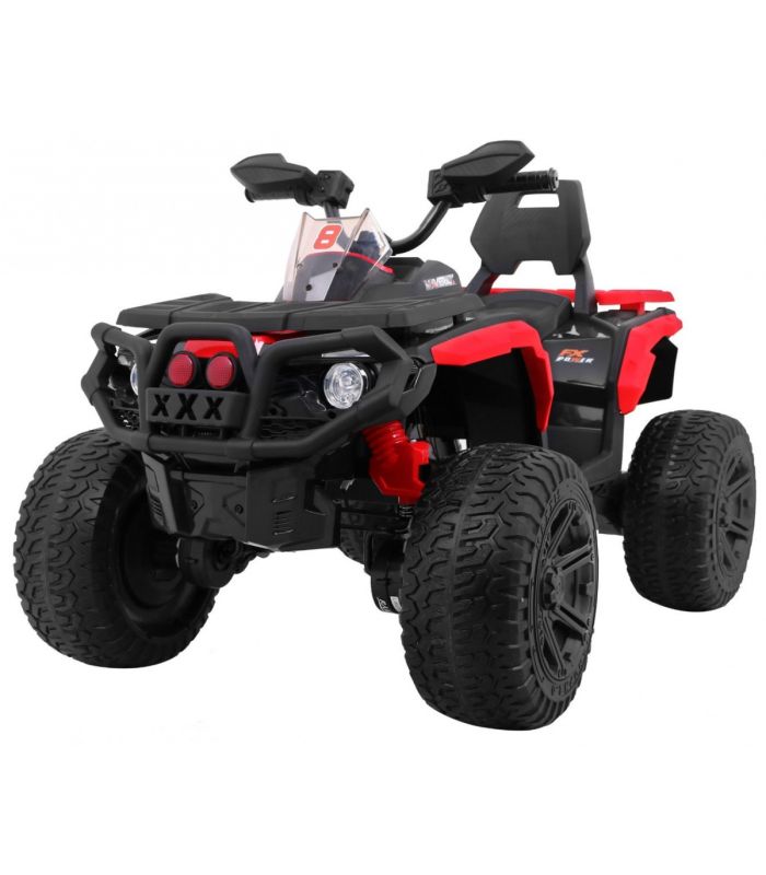 Quad électrique enfant 12V Maverick Rouge - Pack Luxe