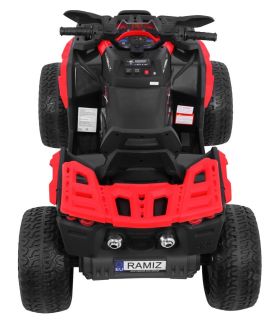 Quad électrique enfant 12V Maverick Rouge - Pack Luxe