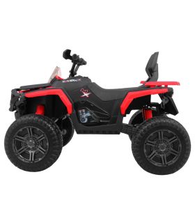Quad électrique enfant 12V Maverick Rouge - Pack Luxe