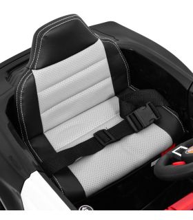 Voiture électrique 12V Police Coupé Noire - Pack Luxe