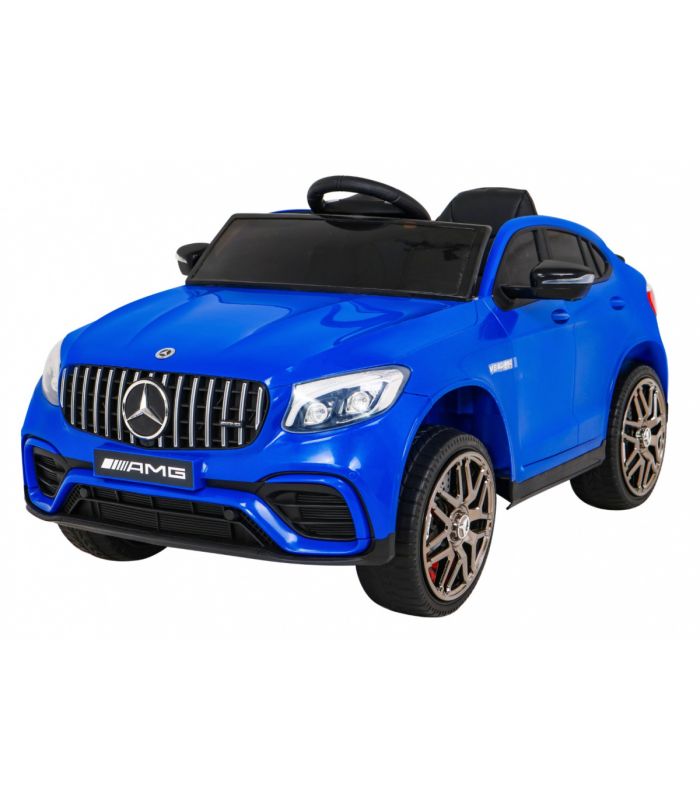 Voiture électrique 12V Mercedes GLC 63S Bleu - Pack Luxe