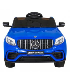 Voiture électrique 12V Mercedes GLC 63S Bleu - Pack Luxe