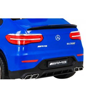 Voiture électrique 12V Mercedes GLC 63S Bleu - Pack Luxe