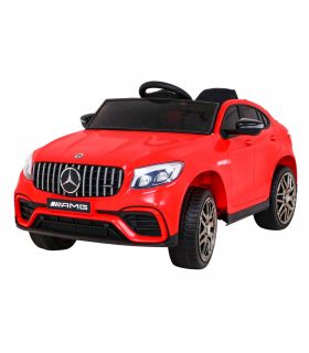 Voiture électrique 12V Mercedes GLC 63S Rouge - Pack Luxe