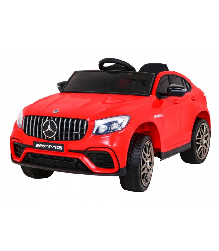 Voiture électrique 12V Mercedes GLC 63S Rouge - Pack Luxe