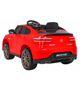Voiture électrique 12V Mercedes GLC 63S Rouge - Pack Luxe