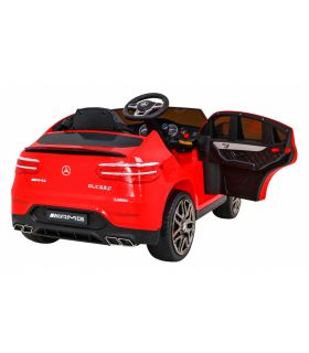 Voiture électrique 12V Mercedes GLC 63S Rouge - Pack Luxe