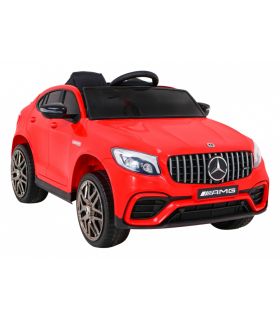 Voiture électrique 12V Mercedes GLC 63S Rouge - Pack Luxe