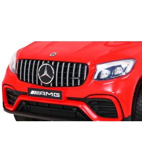 Voiture électrique 12V Mercedes GLC 63S Rouge - Pack Luxe