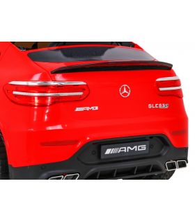 Voiture électrique 12V Mercedes GLC 63S Rouge - Pack Luxe