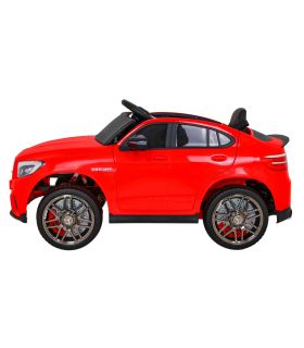 Voiture électrique 12V Mercedes GLC 63S Rouge - Pack Luxe