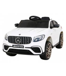 Voiture électrique 12V Mercedes GLC 63S Blanc - Pack Luxe