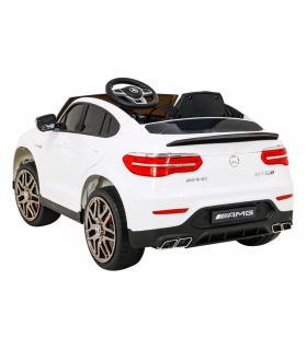 Voiture électrique 12V Mercedes GLC 63S Blanc - Pack Luxe
