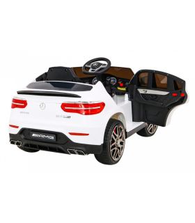 Voiture électrique 12V Mercedes GLC 63S Blanc - Pack Luxe