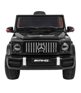 Voiture électrique 12V Mercedes G63 Noire Métallisée - Pack Luxe