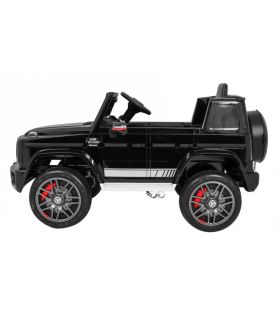 Voiture électrique 12V Mercedes G63 Noire Métallisée - Pack Luxe