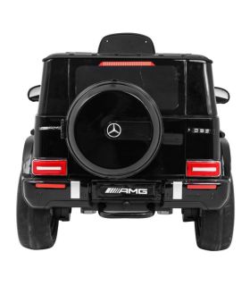 Voiture électrique 12V Mercedes G63 Noire Métallisée - Pack Luxe