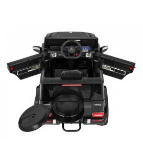 Voiture électrique 12V Mercedes G63 Noire Métallisée - Pack Luxe