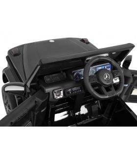 Voiture électrique 12V Mercedes G63 Noire Métallisée - Pack Luxe