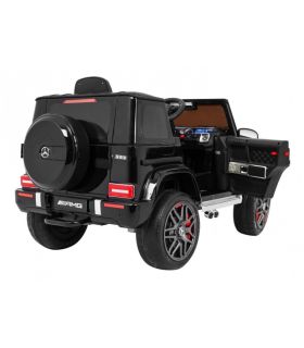 Voiture électrique 12V Mercedes G63 Noire Métallisée - Pack Luxe