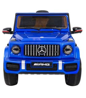 Voiture électrique 12V Mercedes G63 Bleue Métallisée - Pack Luxe