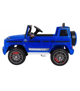 Voiture électrique 12V Mercedes G63 Bleue Métallisée - Pack Luxe