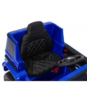 Voiture électrique 12V Mercedes G63 Bleue Métallisée - Pack Luxe