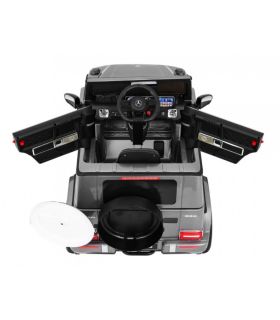 Voiture électrique 12V Mercedes G63 Argent Métallisée - Pack Luxe