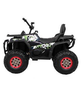 Quad électrique 12V XMX607 Militaire - Pack Luxe