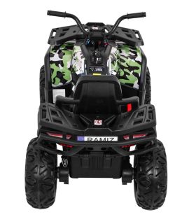 Quad électrique 12V XMX607 Militaire - Pack Luxe