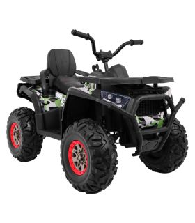 Quad électrique 12V XMX607 Militaire - Pack Luxe