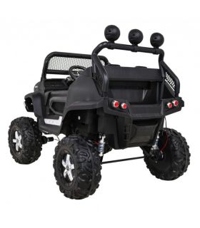 Voiture électrique 2 places 12V Mercedes Small Unimog Noir - Pack Luxe