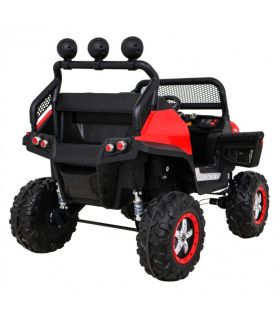 Voiture électrique 2 places 12V Mercedes Small Unimog Rouge - Pack Luxe