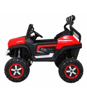 Voiture électrique 2 places 12V Mercedes Small Unimog Rouge - Pack Luxe