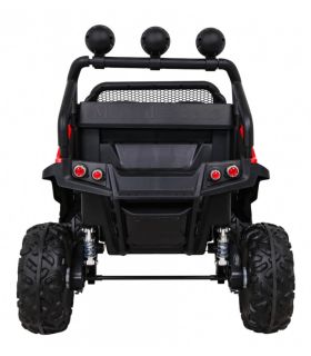 Voiture électrique 2 places 12V Mercedes Small Unimog Rouge - Pack Luxe