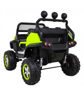 Voiture électrique 2 places 12V Mercedes Small Unimog Vert - Pack Luxe