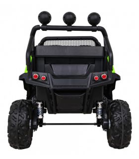 Voiture électrique 2 places 12V Mercedes Small Unimog Vert - Pack Luxe