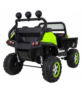 Voiture électrique 2 places 12V Mercedes Small Unimog Vert - Pack Luxe