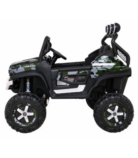 Voiture électrique 2 places 12V Mercedes Small Unimog Militaire - Pack Luxe