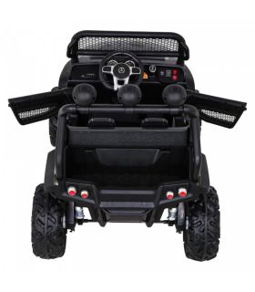 Voiture électrique 2 places 12V Mercedes Small Unimog Militaire - Pack Luxe