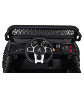 Voiture électrique 2 places 12V Mercedes Small Unimog Militaire - Pack Luxe