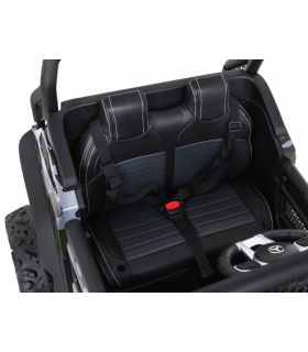 Voiture électrique 2 places 12V Mercedes Small Unimog Militaire - Pack Luxe