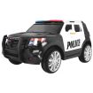 Voiture électrique 12V Police Noire et Blanche - Pack Luxe