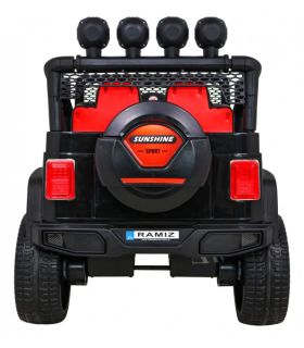 Voiture électrique 2 places 12V Mega Jeep Sunshide Sport - Pack Luxe