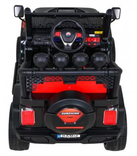 Voiture électrique 2 places 12V Mega Jeep Sunshide Sport - Pack Luxe