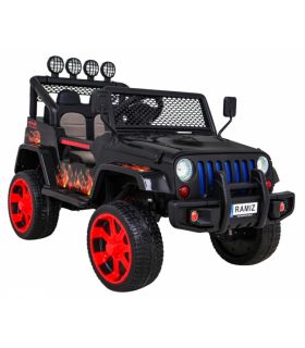 Voiture électrique 2 places 12V Mega Jeep Sunshide Sport - Pack Luxe