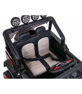 Voiture électrique 2 places 12V Mega Jeep Sunshide Sport - Pack Luxe