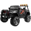 Voiture électrique 2 places 24V Jeep WXE Noir - Pack Luxe