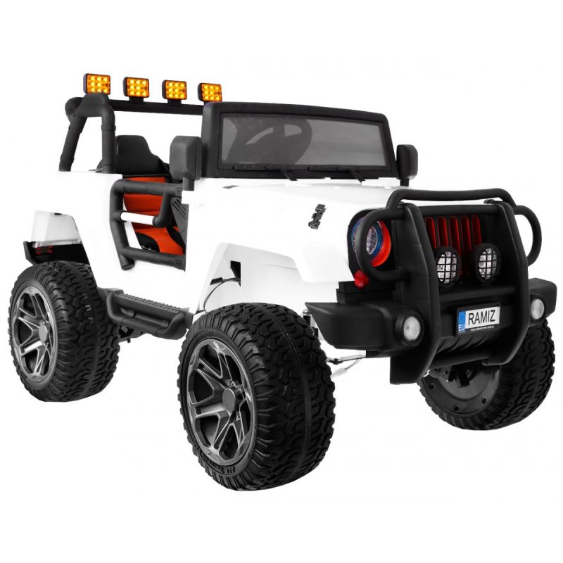 24 volts jeep style wrangler voiture electrique enfant Luxe rose 2 places  WXE